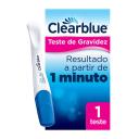 Teste de Gravidez Clearblue Plus com 1 Unidade
