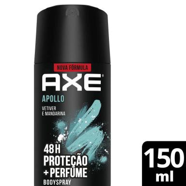Desodorante Antitranspirante Aerosol Axe Apollo Body Spray Masculino 48h 150ml
