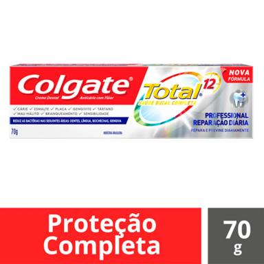 Pasta de Dente Colgate Total 12 Professional Reparação Diária com 70g