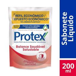 Refil Sabonete Líquido Protex Balance 200ml Desodorante Aerosol Monange Frutas Vermelhas Feminino com 150ml 