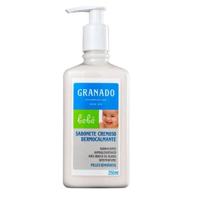 Sabonete Líquido Cremoso Granado Bebê Dermocalmante com 250ml