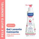 Gel de Banho Calmante Mustela Bebê Pele Muito Sensível com 300ml