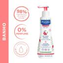 Gel de Banho Calmante Mustela Bebê Pele Muito Sensível com 300ml