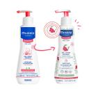 Gel de Banho Calmante Mustela Bebê Pele Muito Sensível com 300ml