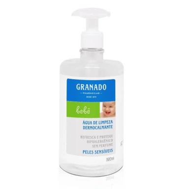 Água de Limpeza Dermocalmante Granado Bebê Peles Sensíveis com 500ml
