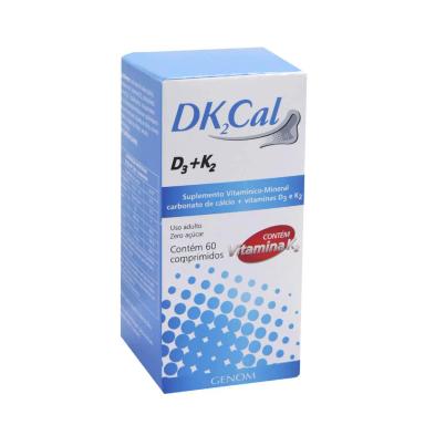 Suplemento Vitamínico-Mineral Genom Dk2cal com 60 comprimidos