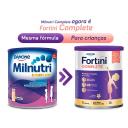 Suplemento Infantil Milnutri/Fortini Complete Baunilha com 400g