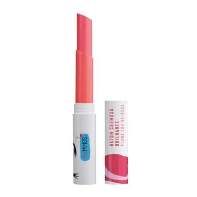 Batom Cremoso Dailus Flamimos Brilhante Pluma Cor de Rosa com 1 unidade
