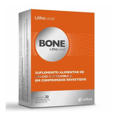 Suplemento Alimentar Bone LithoLexal com 30 comprimidos
