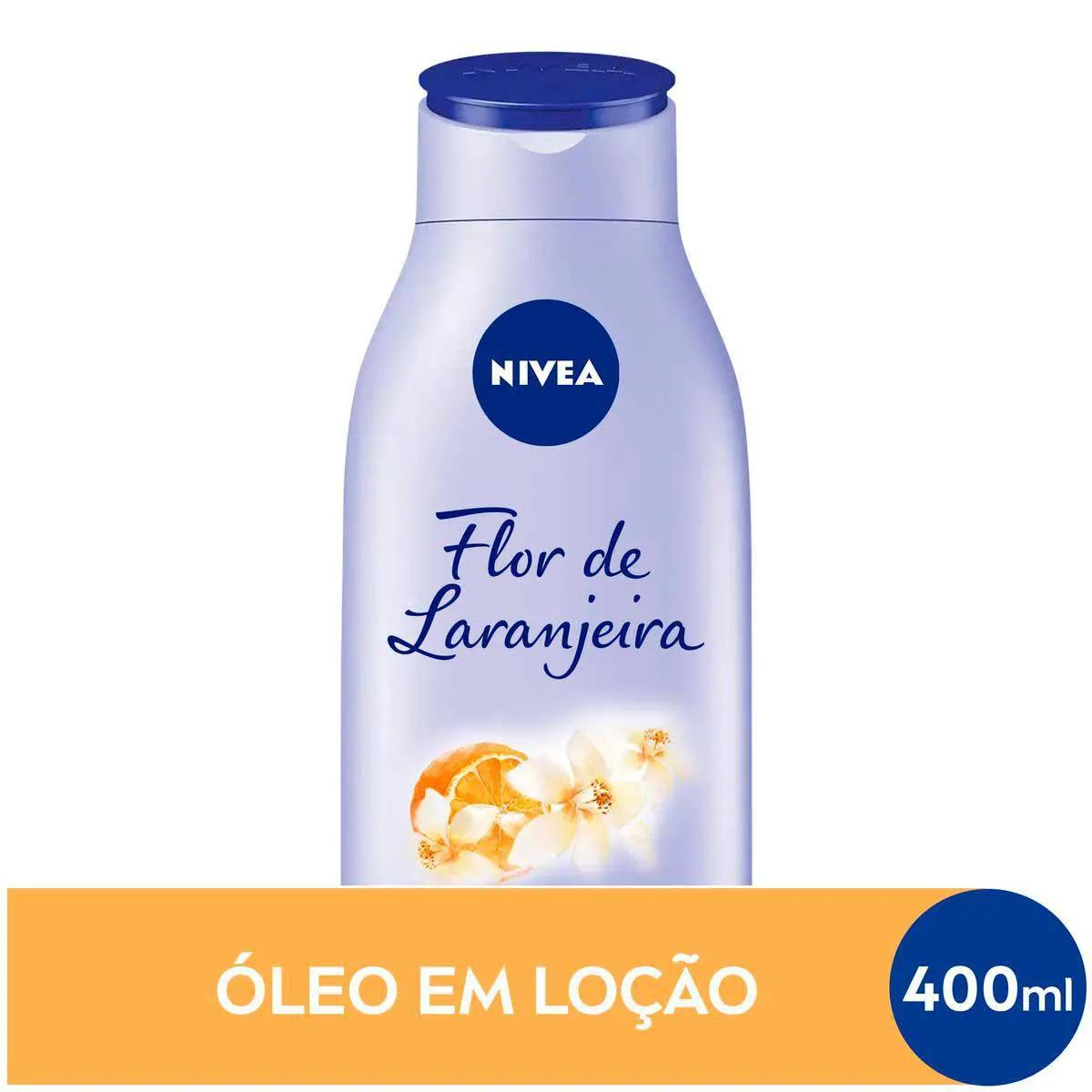 Loção Deo-Hidratante Nivea Óleos Essenciais Flor de Laranjeira 400ml