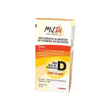 Vitamina D3 MilDê 1.000UI com 10ml