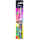 Escova de Dente Infantil G.U.M Trolls Luz de Tempo 3+ Anos Macia com 1 unidade