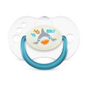 Chupeta Lillo Smart Glow Tubarão Tamanho 1 - RN a 6 meses Cor Azul com 1 unidade