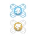 Kit Chupeta MAM Perfect Start Cor Azul Tamanho RN a 2 meses com 2 unidades