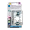 Kit Chupeta MAM Perfect Start Cor Azul Tamanho RN a 2 meses com 2 unidades