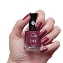 Esmalte Risqué Diamond Gel Rosa Flambado Hipoalergênico com 9,5ml