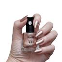 Esmalte Risqué Diamond Gel Cetim Dourado Hipoalergênico com 9,5ml
