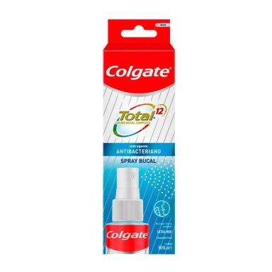 Enxaguante Antisséptico Bucal Colgate Total 12 Spray com 60ml