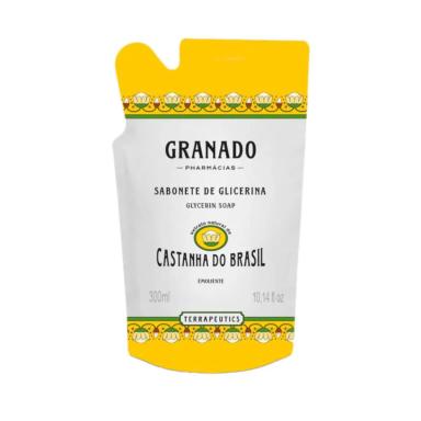 Refil Sabonete Líquido Granado Terrapeutics Castanha do Brasil com 300ml