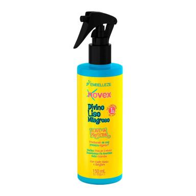 Leave-in Protetor Novex Divino Liso Milagroso com 150ml