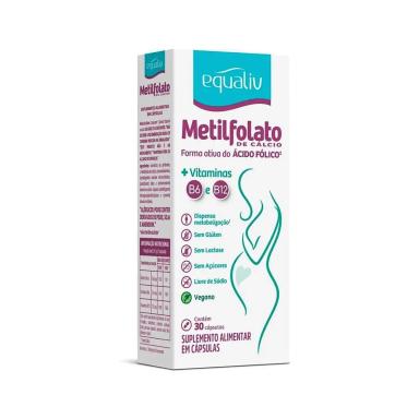 Metilfolato de Cálcio Equaliv com 30 cápsulas