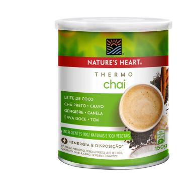 Pré-Treino Nature's Heart Thermo Chai 150g