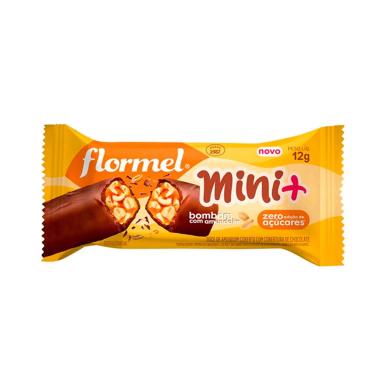Mini Bombom com Amendoim Flormel Mini+ 12g