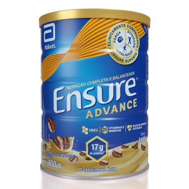 Suplemento Alimentar Ensure Advance Sabor Café 850g