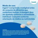 Lactase bwell 10.000 FCC 8 comprimidos mastigáveis