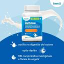 Lactase bwell 10.000 FCC 100 comprimidos mastigáveis