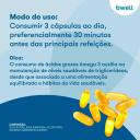 Suplemento Alimentar de Ômega 3 Bwell 180 Cápsulas