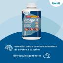 Suplemento Alimentar de Ômega 3 Bwell 180 Cápsulas