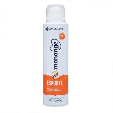 Desodorante Monange Esporte Aerosol Antitranspirante Feminino 150ml