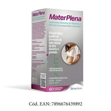 Materplena Vitamina para Gestantes 60 comprimidos
