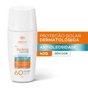 Protetor Solar Facial Darrow Actine Aquafluid FPS 60 Sem Cor 40g