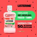 Enxaguante Bucal Listerine Melancia & Hortelã Sem Álcool 500ml