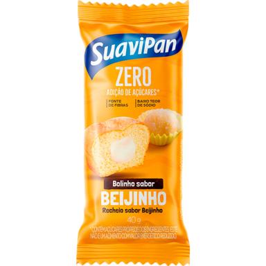 Bolinho Suavipan Zero Sabor Beijinho 40g
