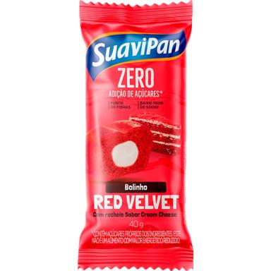 Bolinho Suavipan Zero Sabor Red Velvet 40g