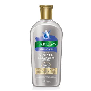 Condicionador Phytoervas Desamarelador Flores de Violeta com 250ml