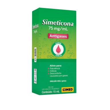 Simeticona 75mg/ml Sabor Cereja Gotas 15ml  Cimed Genérico
