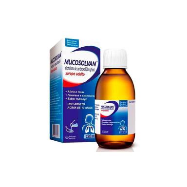 Mucosolvan Cloridrato de Ambroxol 30mg/5ml Xarope 120ml