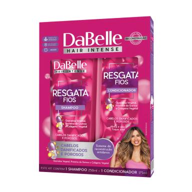 Kit Dabelle Resgata Fios Shampoo 250ml + Condicionador 175ml