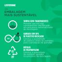 Enxaguante Antisséptico Bucal Listerine Cool Mint com 250ml