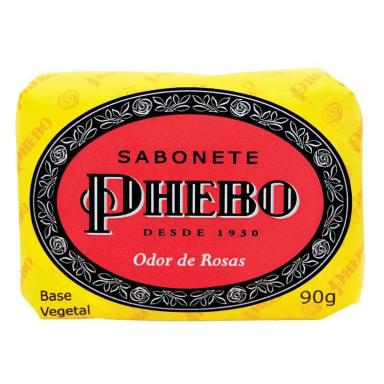 Sabonete em Barra Phebo Odor de Rosas