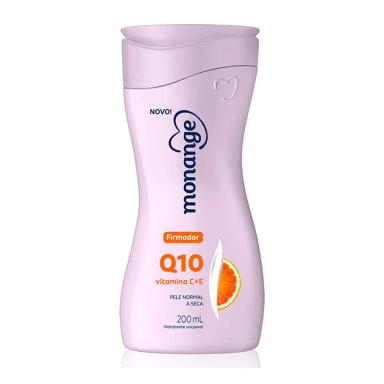 Hidratante Monange Firmador Q10 Vitamina C+E Pele Seca com 200ml