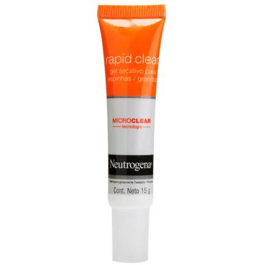 Gel Secativo de Espinhas Neutrogena Rapid Clear Facial Pele Acneica com 15ml