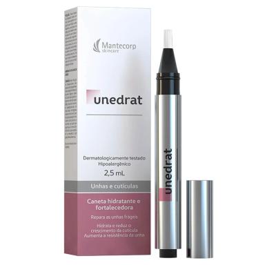 Caneta Hidratante e Fortalecedora Unedrat Mantecorp para Unhas e Cutículas com 2,5ml
