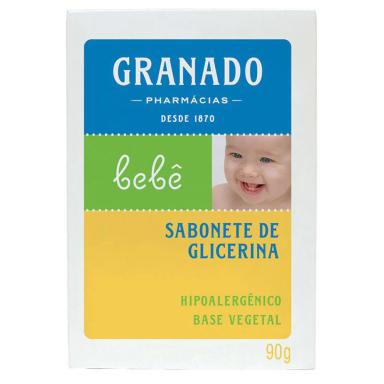 Sabonete de Glicerina em Barra Granado Bebê Tradicional com 90g