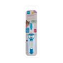 Escova de Dente para Bebês MAM Massaging Brush 3 Meses+ Azul com 1 unidade