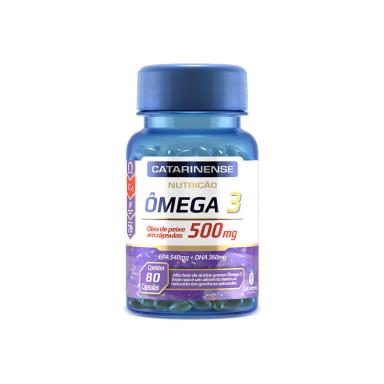 Ômega 3 Catarinense 500mg com 80 cápsulas
